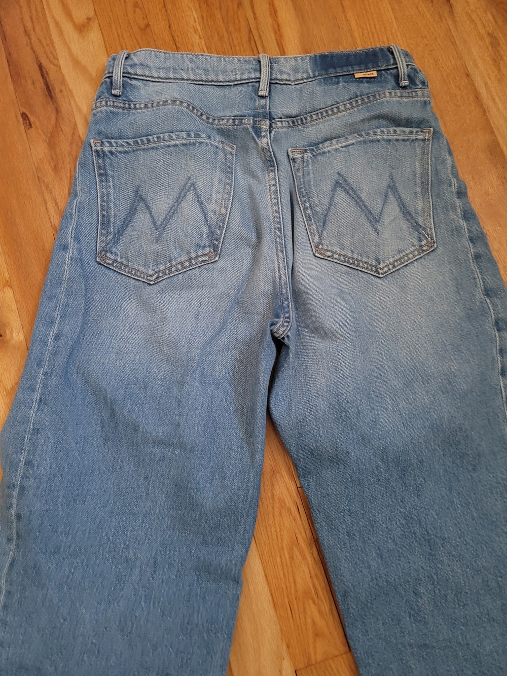 Mother The Half-Pipe Ankle Cuff Fray The Last Bite Size 26 Pre-owned - Picture 6 of 6